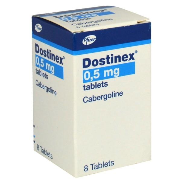 Dostinex (Cabergoline) 0.5mg/8tabs - Pfizer USA