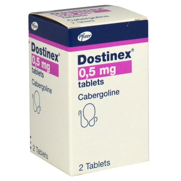 Dostinex (Cabergoline) 0.5mg/2tabs – Pfizer USA