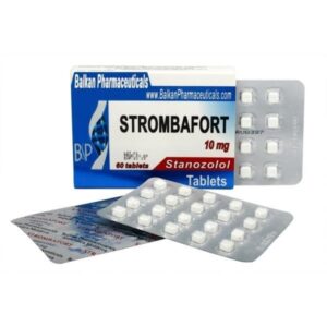 Strombafort (Stanozolol) 10mg/100 tab - Balkan Pharmaceuticals