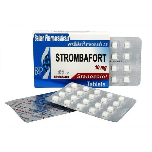 Strombafort (Stanozolol) 10mg/100 tab - Balkan Pharmaceuticals